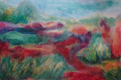 FAYE CANYON TRAIL l 12x18  (sold)