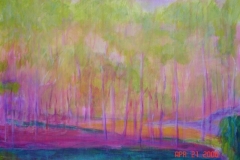 GREEN IN THE SPRING  16x20  (sold)