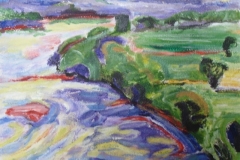 LOOKOUT POINT  12x12  (sold)