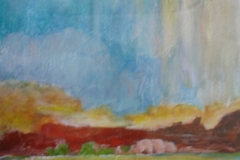 RED ROCK CROSSING  14x11  (sold)