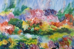 SECRET GARDEN  36x48  (sold)