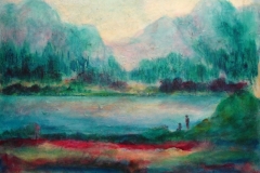 TRANQUILITY  30x30   (sold)