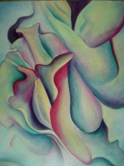 FOLDS IN BLOOM 24x20